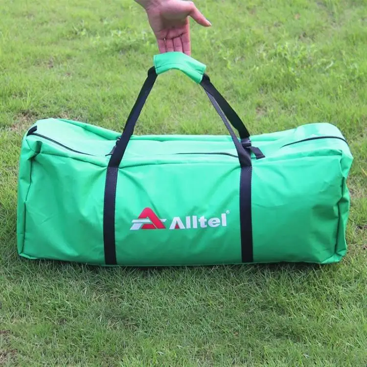 التيل Ultralarge 2 غرفة نوم 5-8 شخص طبقة مزدوجة خيمة تخييم مضادة للماء كبيرة شرفة الشمس المأوى خيمة للشاطئ