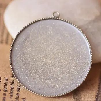 

Free shipping!!! 200pcs/lot 30MM bronze color Cameo Cab Base Setting Pendant finding CCP0005