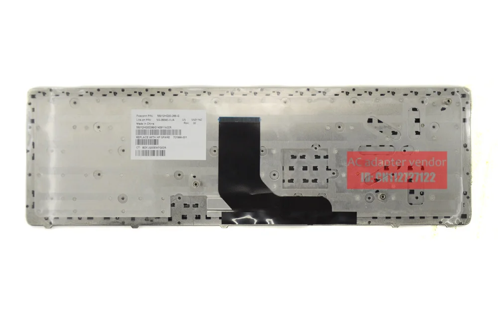  New Replacement FOR HP ProBook 6560b 6565b 6570b US English version laptop keyboard