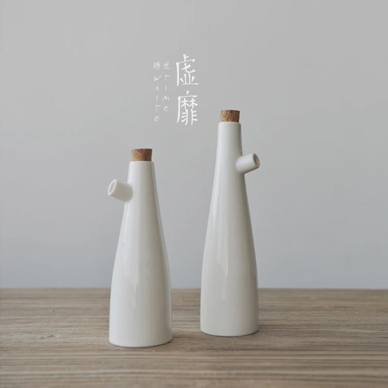 European Style Kitchen Spice Soy Sauce Cruet Condiment Bottles Oil