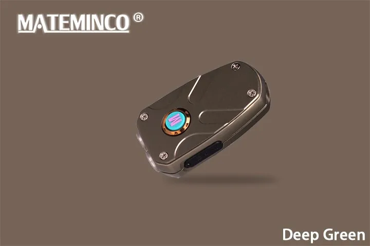 USB Перезаряжаемый Фонарик Mateminco CSF01 XP G3 + 395nm УФ светодиодный Макс. 450 лм дальность