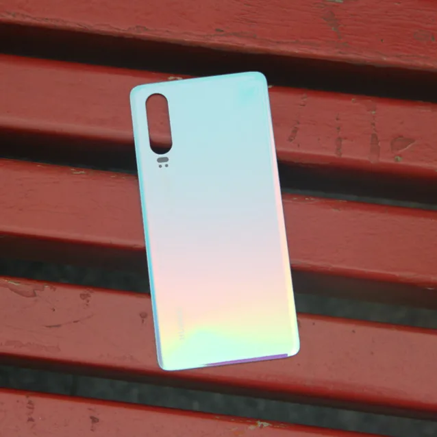 huawei чехол со стеклянной задней крышкой для huawei P30 6," задняя дверь корпус Защитная задняя крышка чехол s чехол для телефона - Цвет: Breathing Crystal
