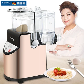 

Home Full Automatic Multi-function Noodle Pressing Machine Electric Stainless Steel Dough Mixer Pasta Maker LED Easy Operation