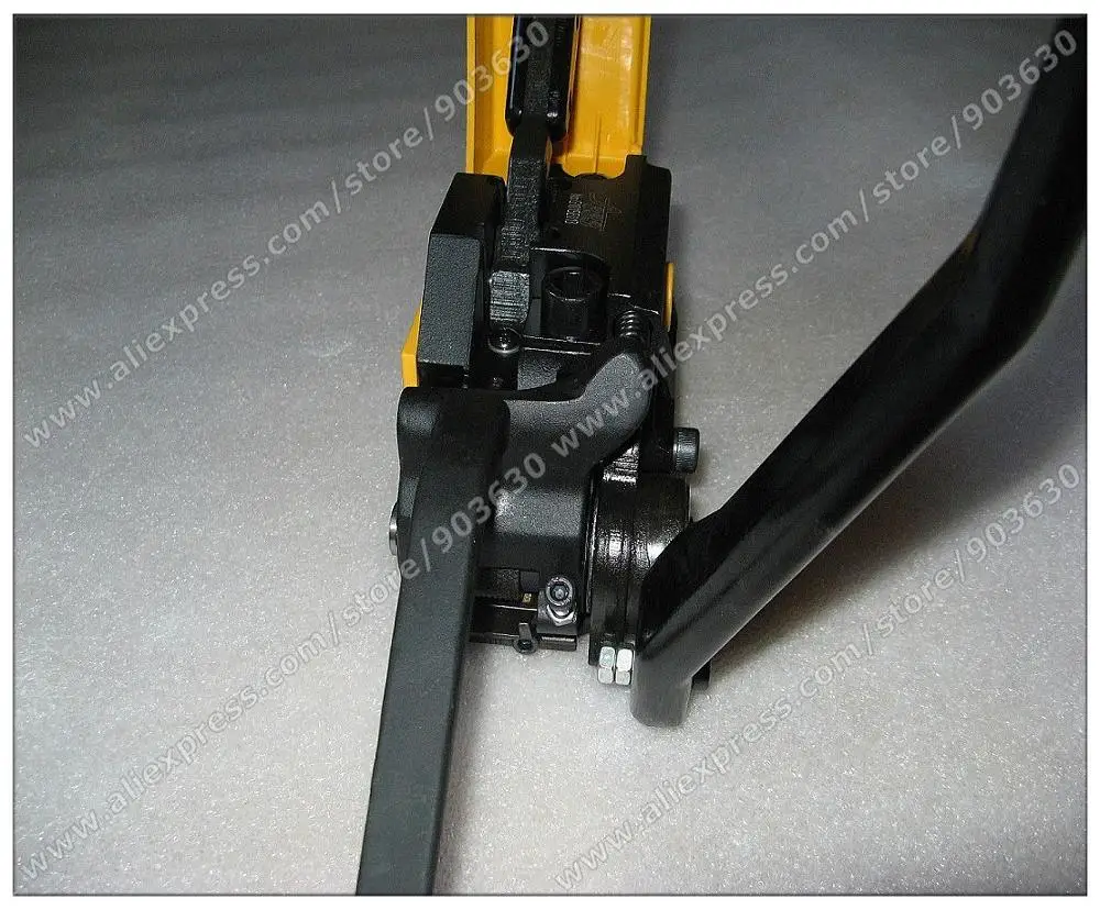 Торговля Гарантия A333 ручной Бессальниковый инструмент для обвязки стальными лентами деревянный корпус упаковка натяжной механизм для 13-19 мм
