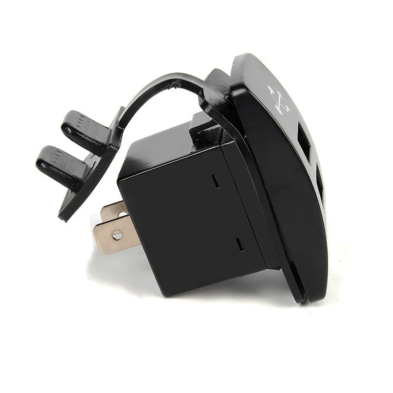 Мотоцикл USB зарядное устройство питание для мобильного телефона двойной