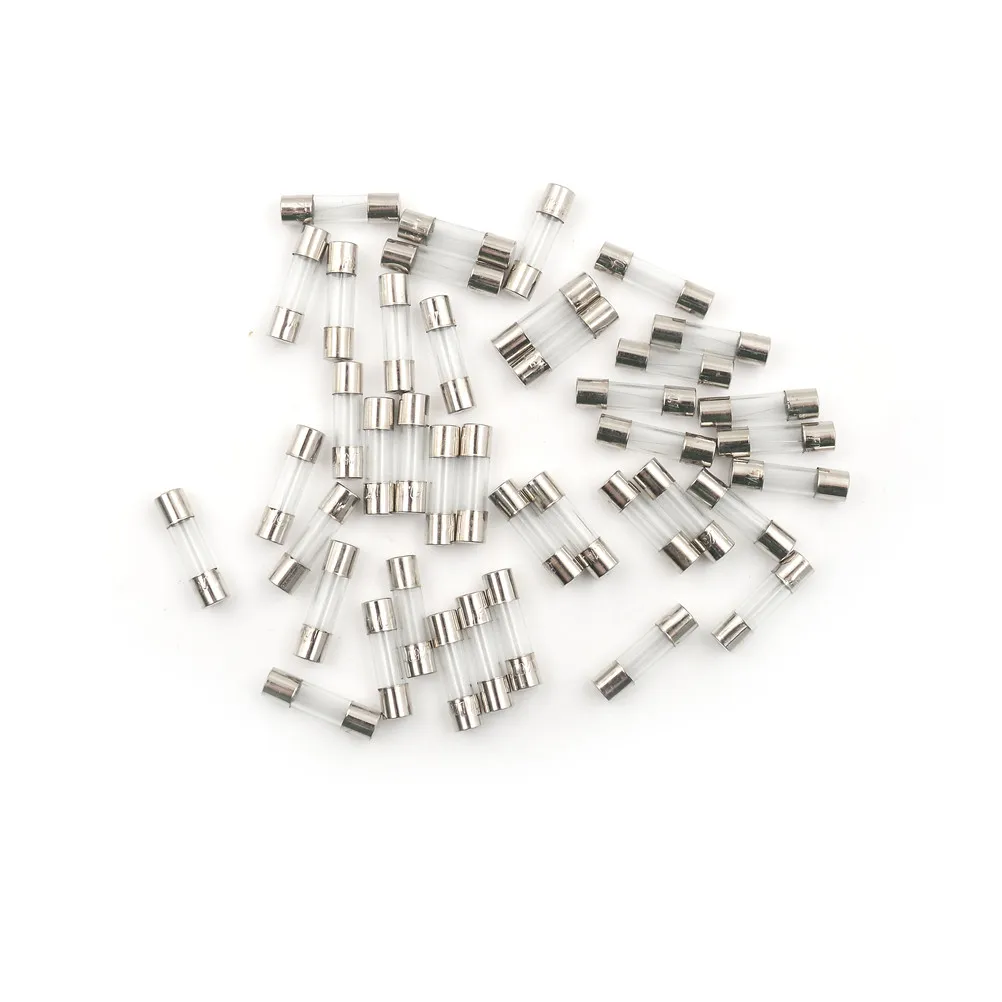 Promotion! 100Pcs/Set Quick Blow Glass Tube Fuse 5x20mm Assorted Kits,Fast-blow Glass Fuses 0.1A/0.2A/0.5A/1A/2A/3A/4A/5A 250V