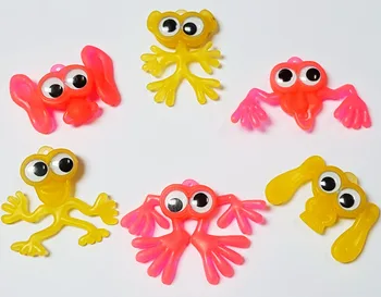 

48 Glow In The Dark Moving eye Monster pendant Vintage Pinata Fashion Favour School Bag Party Favors Gift Novelty Birthday Prize