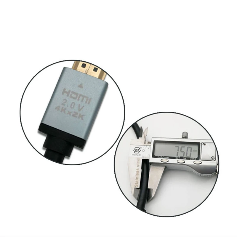 Rankman HDMI 4K* 2K 3D Кабель HDMI к HDMI Мужской позолоченный кабель для ТВ ЖК-ноутбука PS4 проектор компьютера DVD
