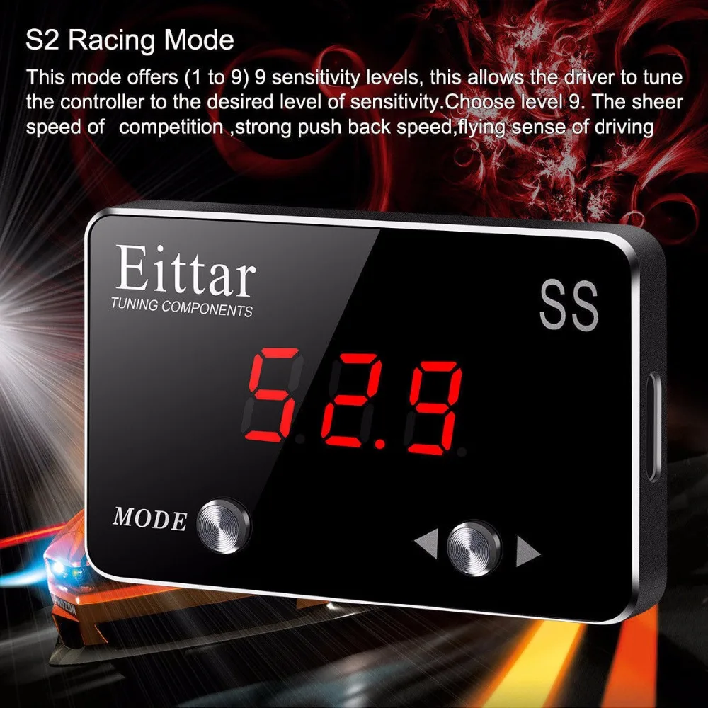 Car SS style Electronic throttle controller accelerator Speed up for A CLASS W176 ALL ENGINES 2013