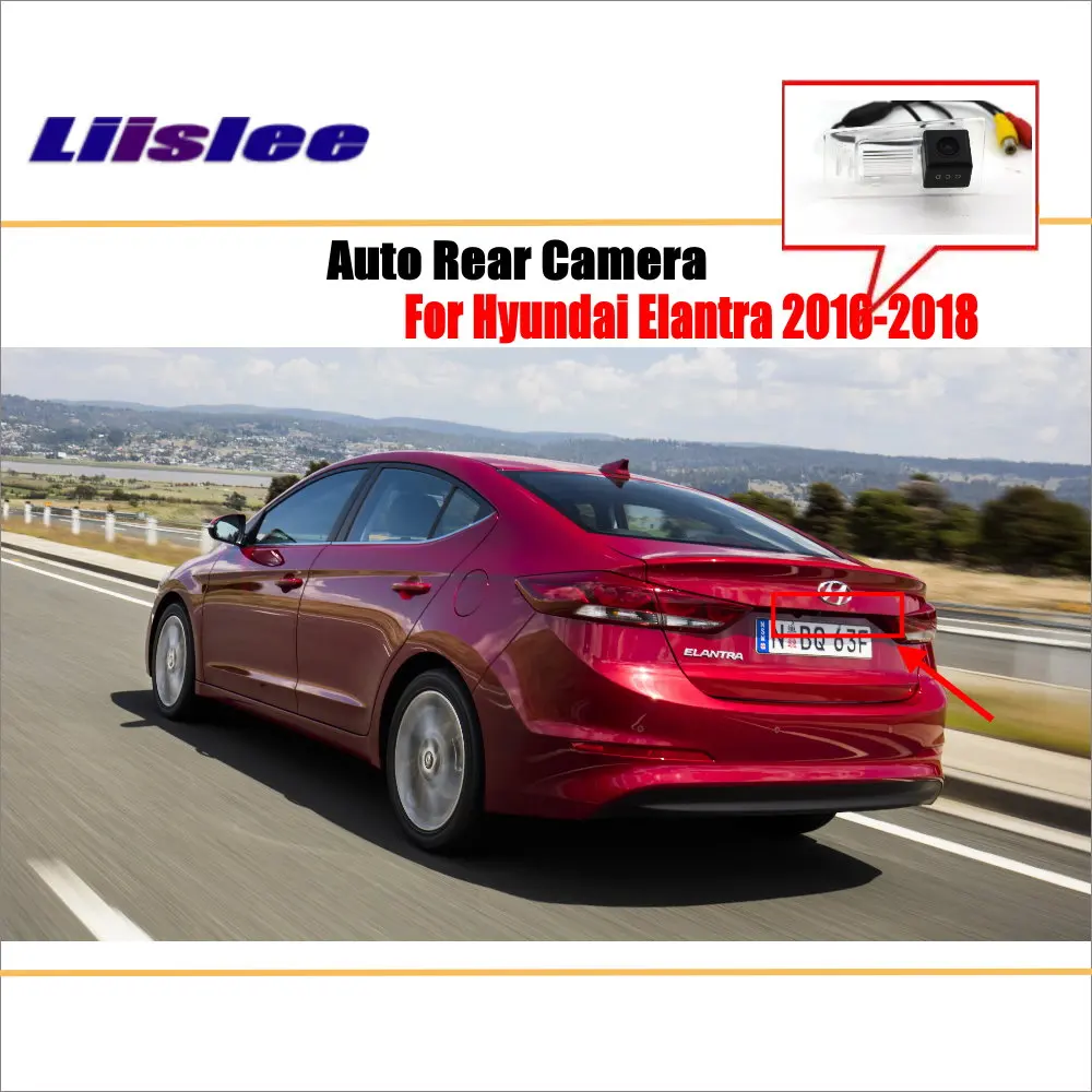 Камера заднего вида для Hyundai Elantra / Avante (AD) 2016 ~ 2018/парковочная камера вида/Ночная