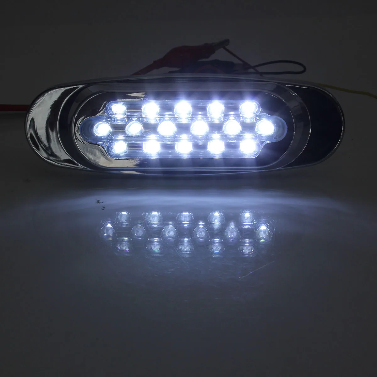 12 в красный белый желтый 16 светодиодный автомобильный прицеп боковой габаритный