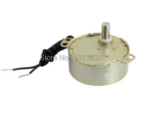 

FREE SHIPPING Gold Tone Case Microwave Oven Synchronous Motor 5/6RPM AC 220-240V 50/60Hz