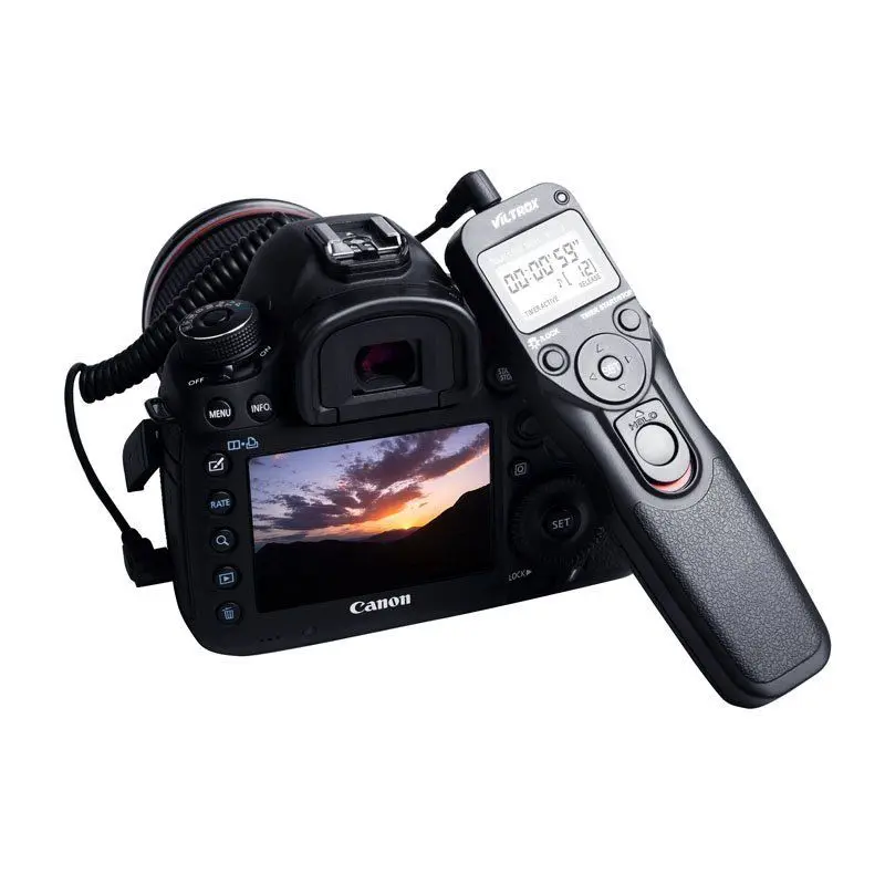 Viltrox LCD Timer Remote Shutter Release Control Cable Cord for Nikon