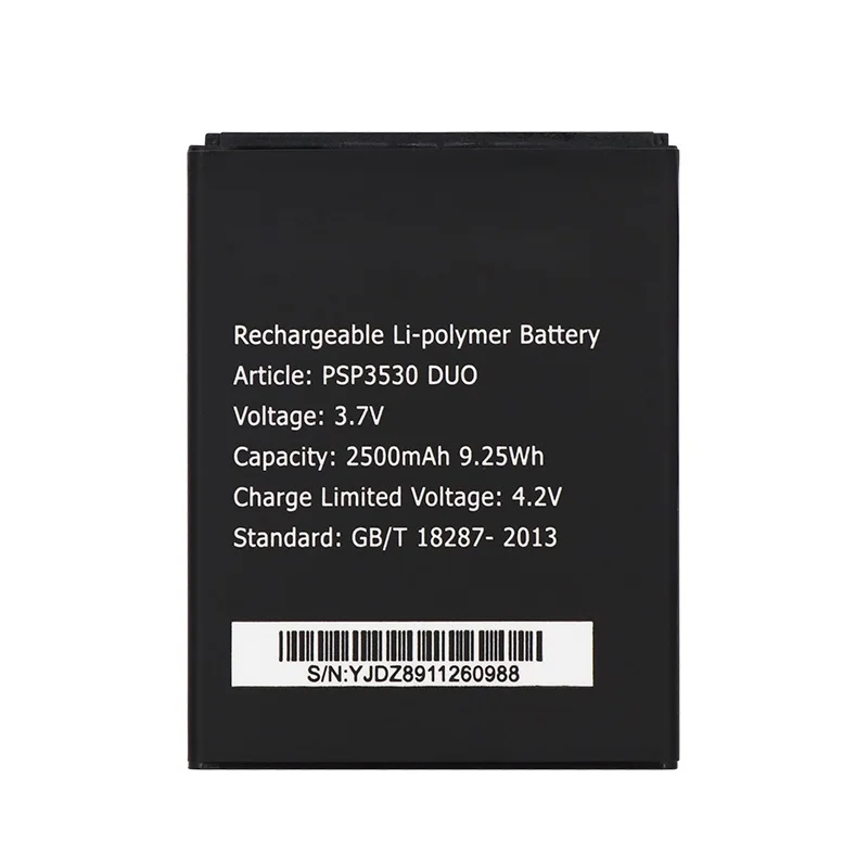 2500mAh PSP3530 Replacement Battery For Prestigio Muze D3 E3 F3 PSP 3530 DUO PSP3531 PSP3532 A7 PSP7530 | Мобильные телефоны и