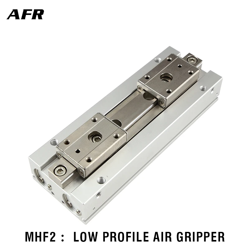 SMC TYPE Low Profile Air Gripper bore 8mm MHF2-8D MHF2-8D1 MHF2-8D2 air pneumatic gripper with strong gripping force