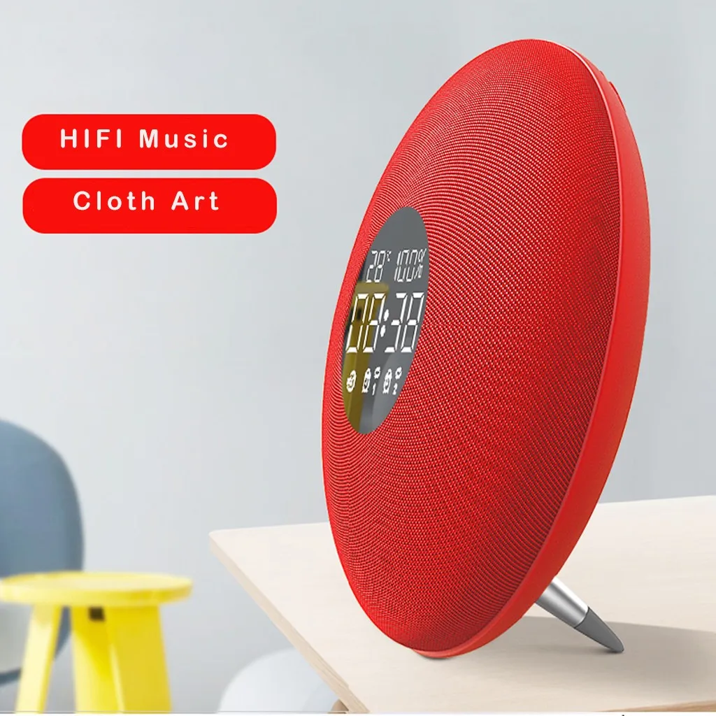 

Stylish personality dual speaker HIFI music mirror Bluetooth speaker high quality stereo with remote control #10