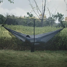 Detachable hammock mosquito net portable outdoor Survival nylon encryption mesh 1-2 person camping light weight cibinlik hamak