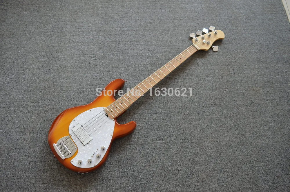 Новинка 2019 + завод 5 струн бас Музыка человек stingRay Sunburst электрический Musicman 9V
