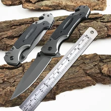 FA18 карманный нож для охоты и кемпинга 5CR13MOV лезвие серый titanium складной тактический нож G10 ручка выживания, инструмент для использования на природе Ножи