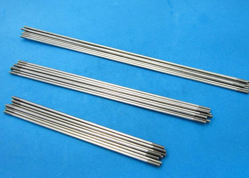 

Yuenhoang 20pcs M3 RC model boat servo steering pull rod metal push rods with M3 thread at both ends Length 150/200/250/300mm