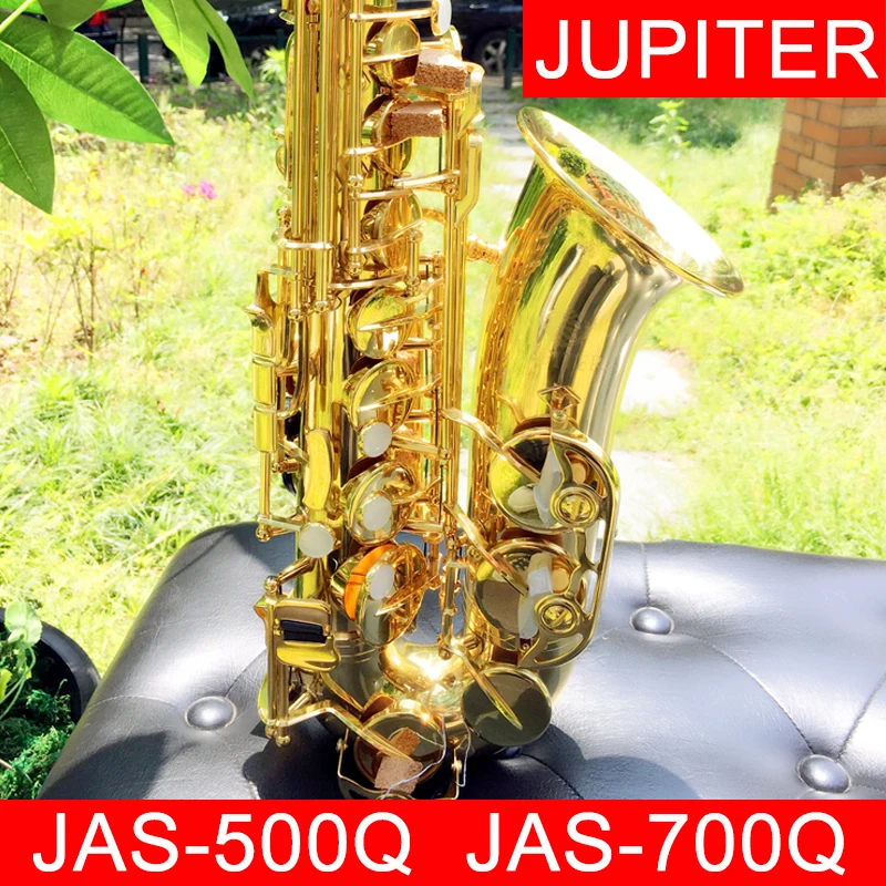 

JUPITER JAS-500Q JAS-700Q Alto Saxophone Eb Professional Alto Sax Gold Lacquer Musical Instrument With Case Mouthpiece gift