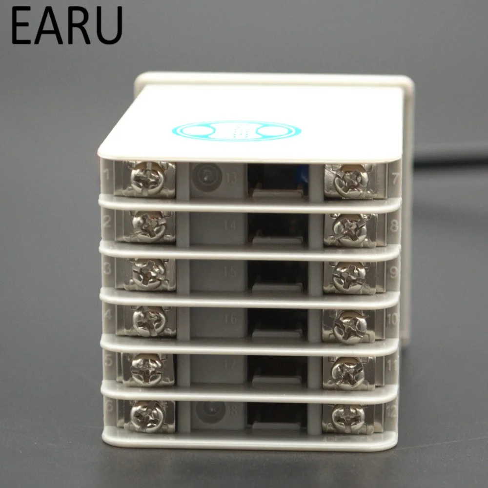 48*48mm Digital Temperature Controller Control AC85-265V Power Thermocouple Universial K J PT100 Input SSR+Relay / 4-20mA Output