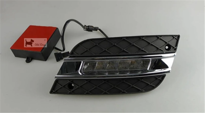 

car-styling For Mercedes Benz W164 ML350 ML320 LED DRL Daytime Running Light Daylight Waterproof Fog Head Lamp free shipping