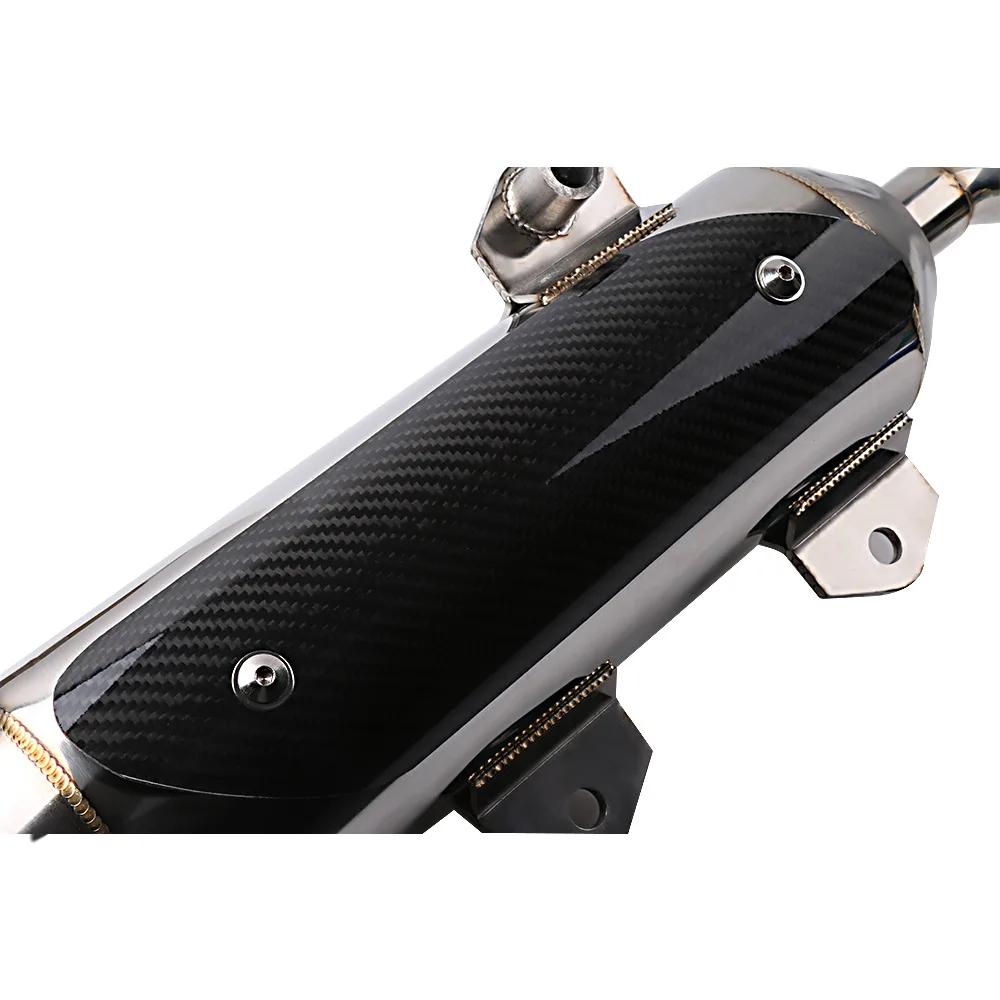 Для YAMAHA NVX 155 NVX155 Aerox155 Aerox 155 углеродный глушитель выброса выхлопных газов трубы из нержавеющей стали аксессуары для мотоциклов