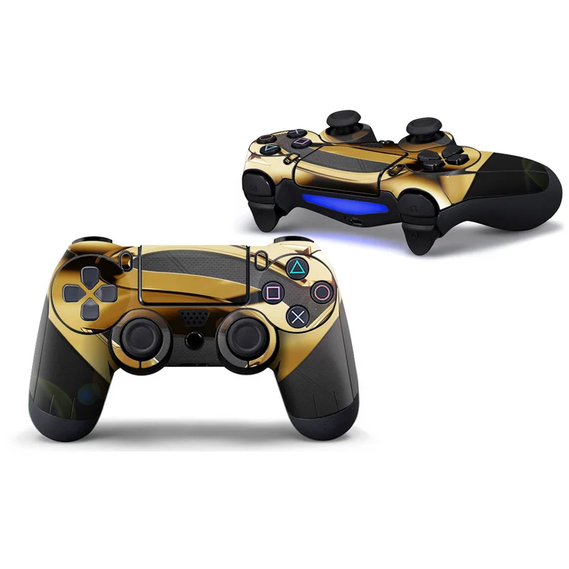 2 шт. Супермен Дизайн Виниловые наклейки кожи для PS4 контроллер