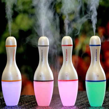 

Energy saving Bowling style Humidifier And Home Mini USB Charging Humidifier Night Light