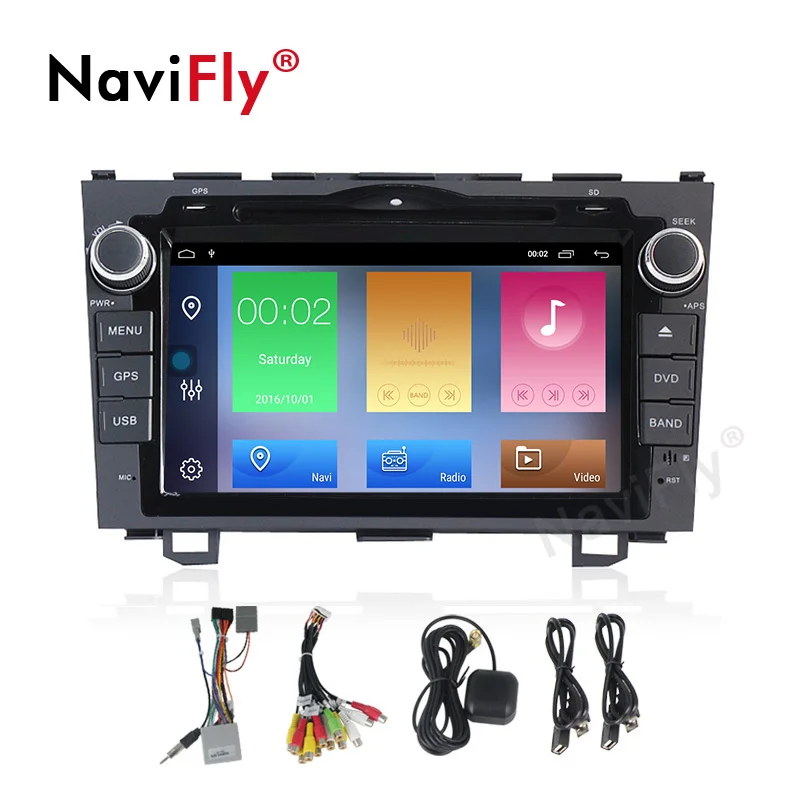 Sale NaviFly 8" 2 Din 2G+32G Android 9.1 Car DVD GPS Navigation for Honda CRV CR-V 2007 2008 2009 2010 2011 Autoradio stereo player 4 Sale NaviFly 8" 2 Din 2G+32G Android 9.1 Car DVD GPS Navigation for Honda CRV CR-V 2007 2008 2009 2010 2011 Autoradio stereo player 4