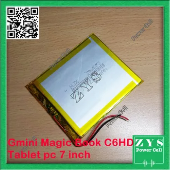 

Safety Packing (Level 4) 3.7V Li-ion battery for Gmini Magic Book C6HD tablet pc 7 inch High capacity