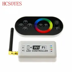 WI-FI 370 16 миллионов цветов RGB WI-FI светодиодный контроллер с пульта дистанционного управления, группы или газораспределения Магия цвета rgb