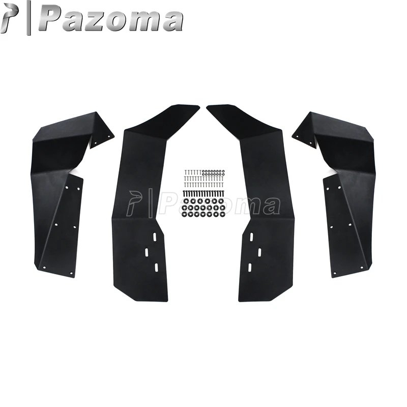 UTV Брызговики арок ДЛЯ Polaris RZR-S 900 &amp 2016 1000 2015-2017 Off Road Left правое переднее заднее