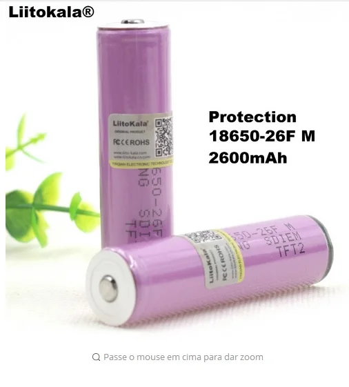 ICR18650-26F M#2600#3