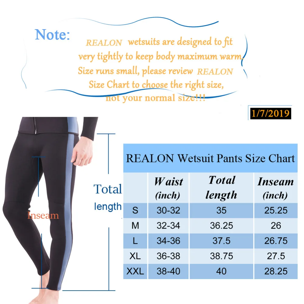 size PANTS