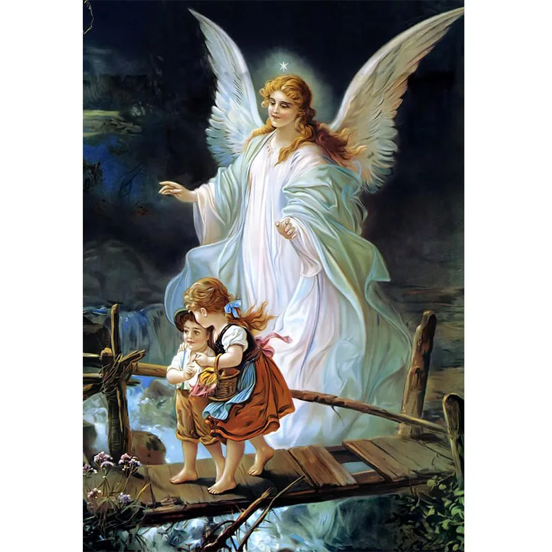 

Full Square&Round Creative Diamond Embroidery Angel Children 5D Diy Diamond Painting Cross Stitch Decor Diamond Mosaic Home Gift