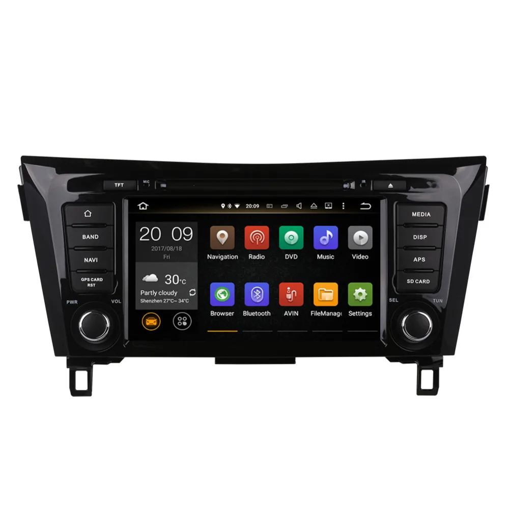 Perfect Android 8.0 Octa Core Car Radio Stereo with Bluetooth For Nissan X-trail Qashqai Dualis Rouge 2013- Car GPS Navigation Wifi USB 2 Perfect Android 8.0 Octa Core Car Radio Stereo with Bluetooth For Nissan X-trail Qashqai Dualis Rouge 2013- Car GPS Navigation Wifi USB 2