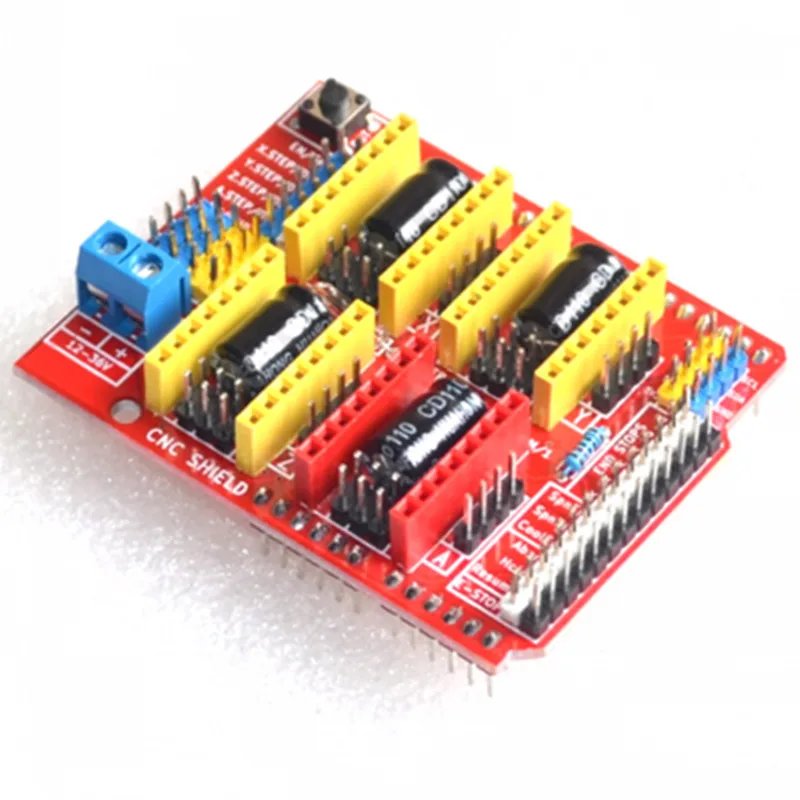 Новый cnc щит v3 гравировальный станок/3D принтер/A4988 Плата расширения драйвера |