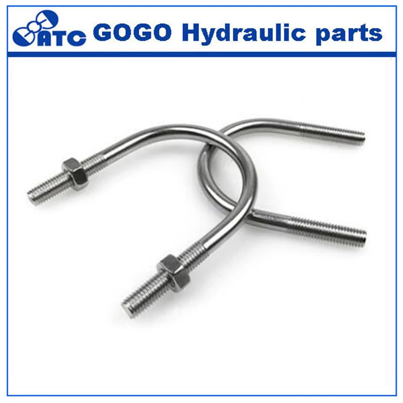 Size: 57mm 8pcs 33mm-60mm sus304 u screw PPR tube saddle clamp - Ochoos M6 304 stainless steel u type clamp Size: 57mm 8pcs 33mm-60mm sus304 u screw PPR tube saddle clamp - Ochoos M6 304 stainless steel u type clamp