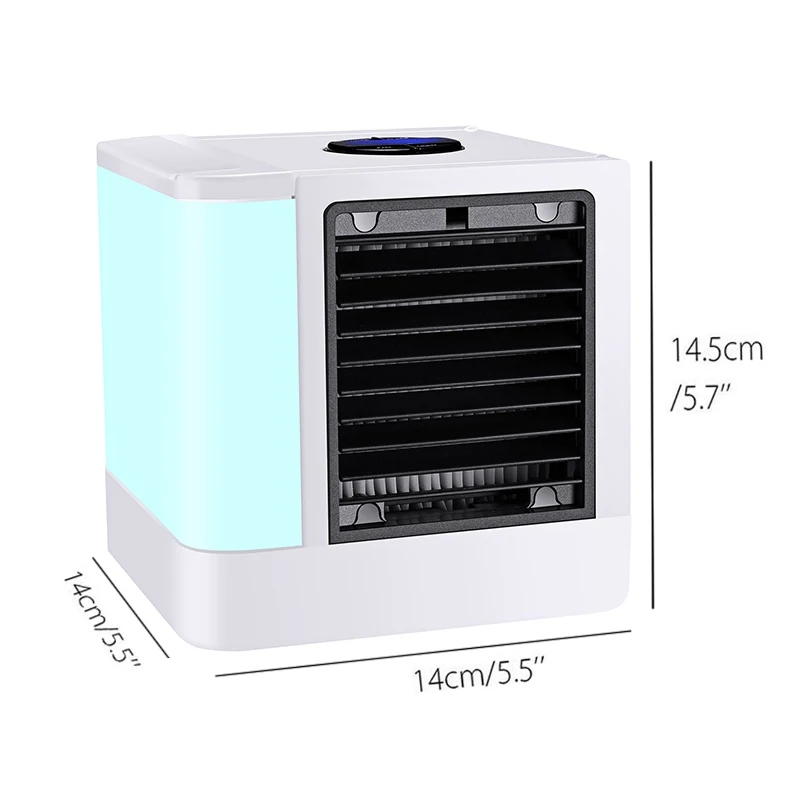 Car USB Portable Air Conditioner Personal Evaporative Air Cooler Purifier Humidifier Desktop Cooling Fan Car Air Conditioner 5V  (5)