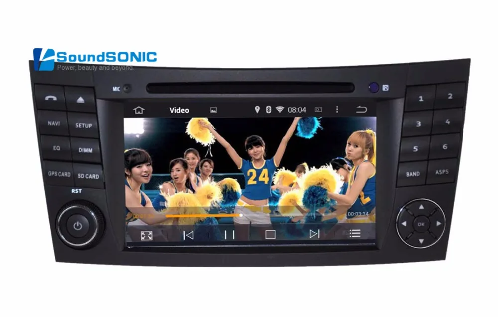 Discount Pure Android 8.1 System For Mercedes E-Class W211 E350 E500 E400 E200 Autoradio GPS System Car Stereo System Media Multimedia 4
