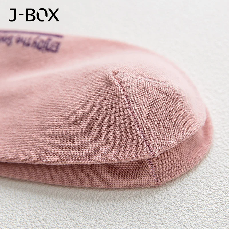 J BOX 3 пары модные мужские носки с буквами забавные короткие хлопковые до