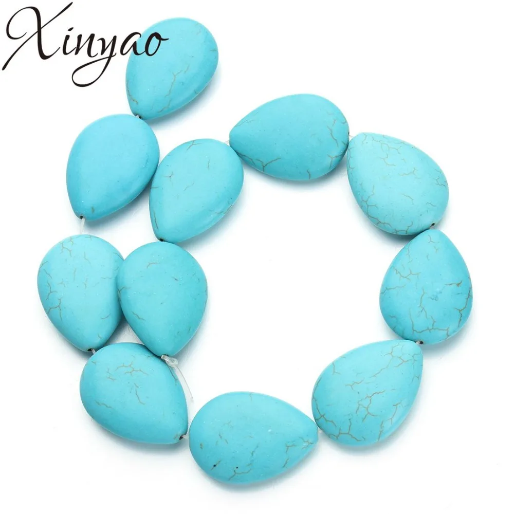 large flat stone beads