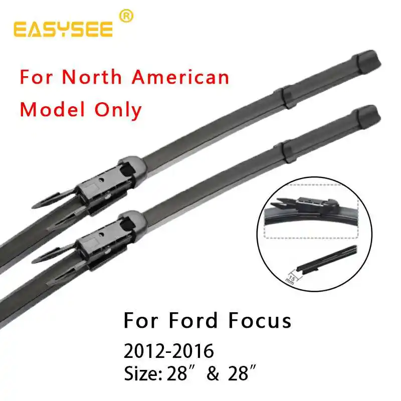 2012-2016 Easysee стеклоочистители ветрового стекла для Ford Focus 2 Mk2 Mk3 S530 лючок вагон, седан правый Привод от 2000 до - Цвет: 2012-2016