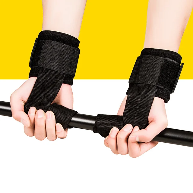 2Pcs Adjustable Weight Lifting Wristband Gym Dumbbell Strap Wrist