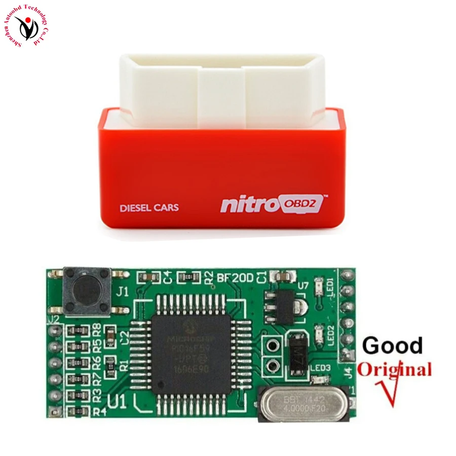 Nitro OBD2 Chiptuning Box 2024 - Leistungssteigerung Für Diesel Fahrzeuge