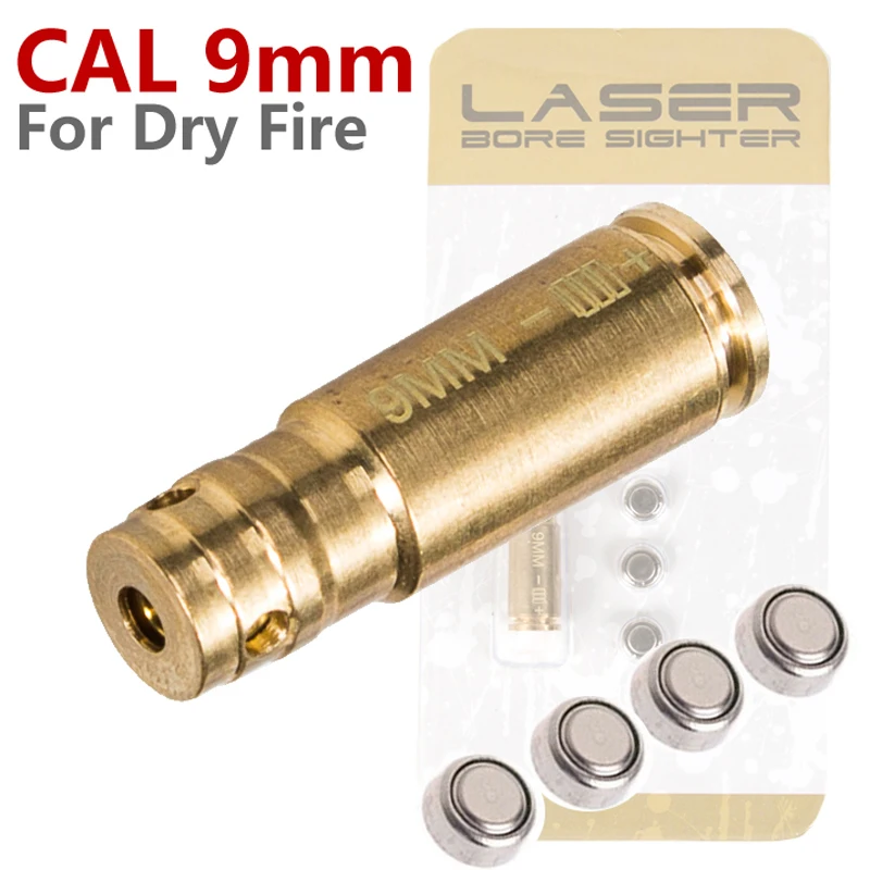 AUKOMNT 9mm Laser Ammo Bullet Cartridge for Dry Fire Training and Shooting Hunting | Спорт и развлечения