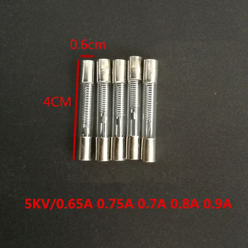 

10PCS 5KV 0.75A 0.65A 0.7A 0.8A 0.9A 650mA 750mA 700mA 800mA 900mA Microwave Oven High Voltage Fuse