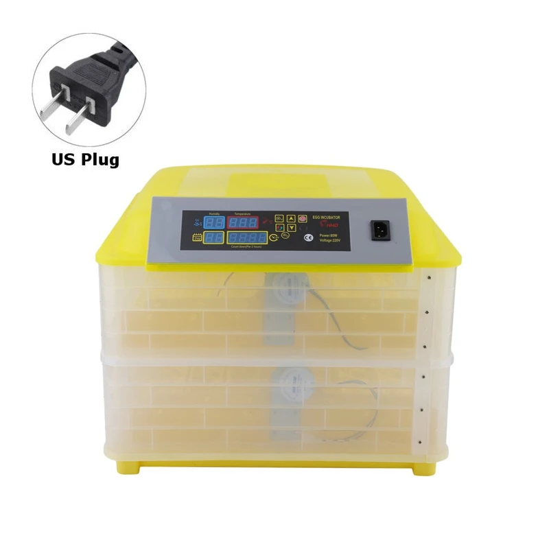 112 Egg Incubator Digital Fully Automatic Mini Egg Hatching Turning Machine